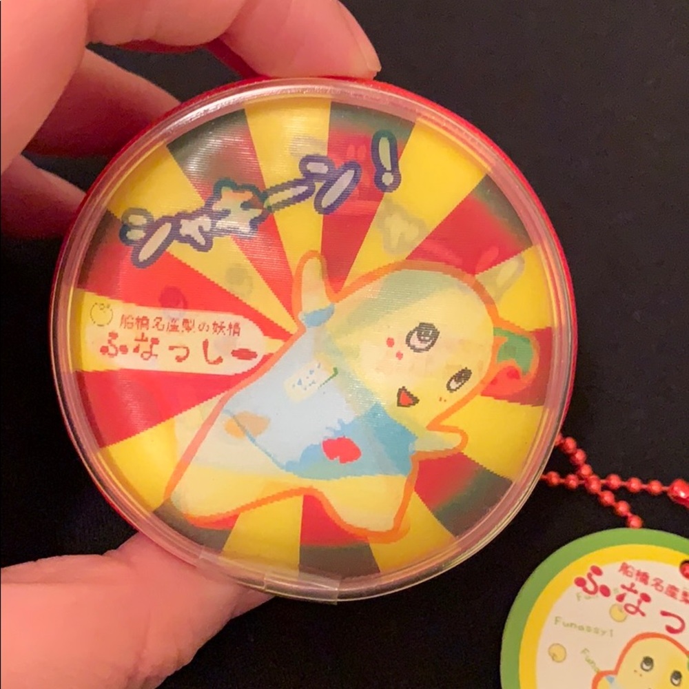 Funassyi small zipper pouch cute Chiba japan NWT - Picture 4 of 8